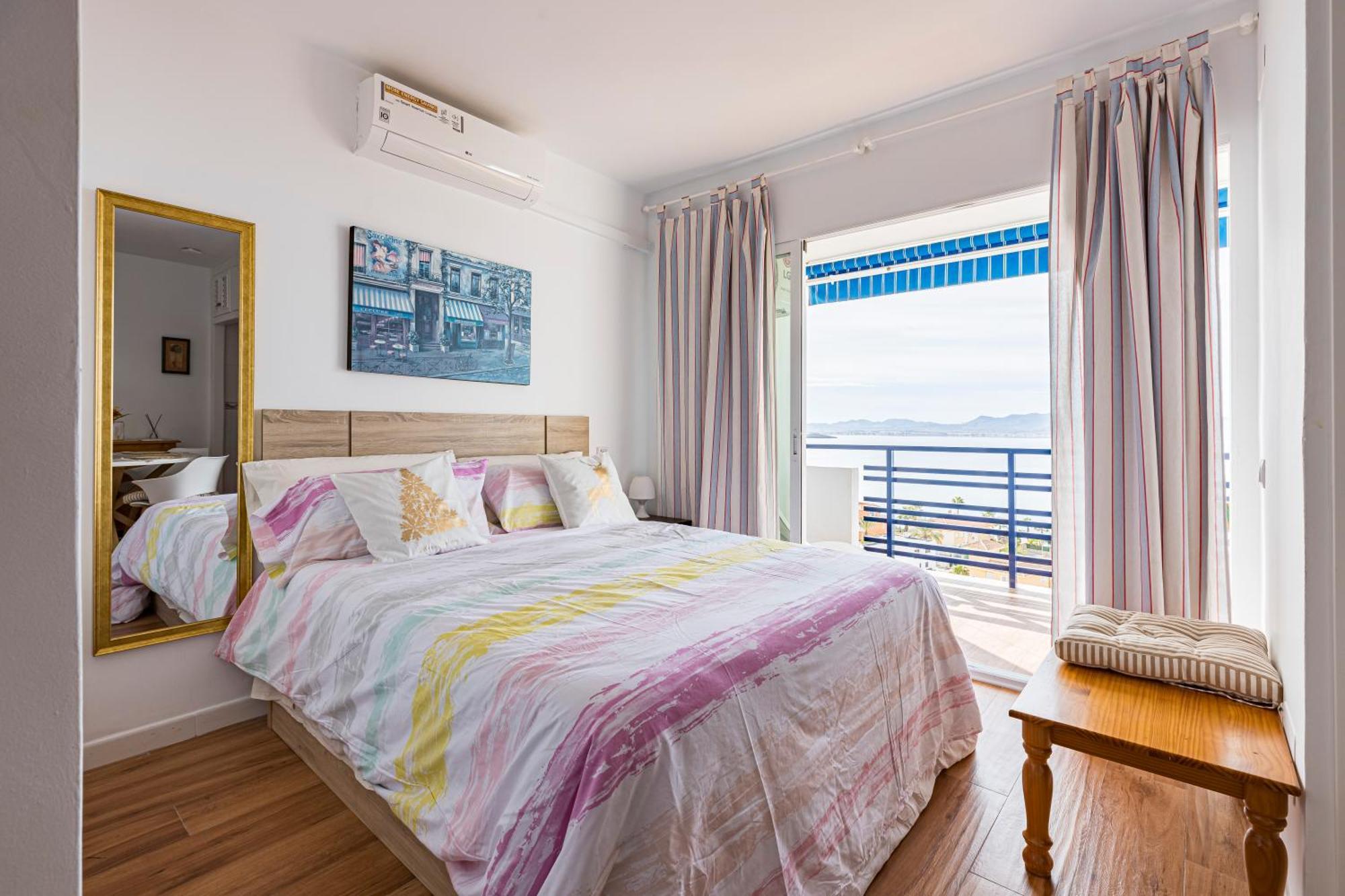 The Manga Beach Sea View Studio Crystal Clear Water & Sandy Beach, Fibre Wifi & Airco La Manga del Mar Menor Kültér fotó
